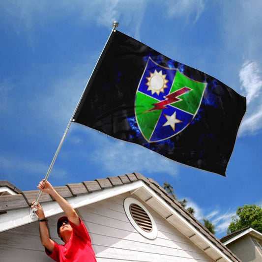 Fyon Ranger Regiment Electric Crest Flag Indoor and outdoor banner