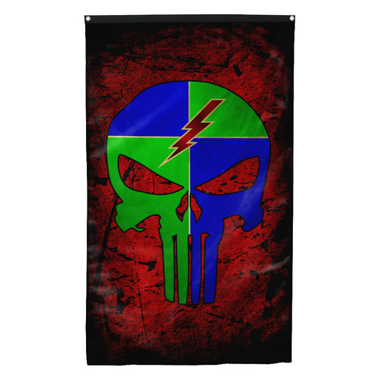 Fyon Ranger Regiment Punisher Flag Indoor and outdoor banner