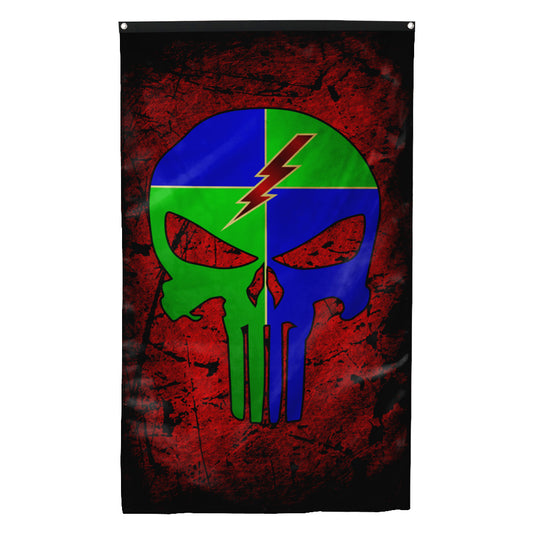 Fyon Ranger Regiment Punisher Flag Indoor and outdoor banner