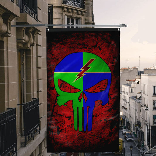 Fyon Ranger Regiment Punisher Flag Indoor and outdoor banner