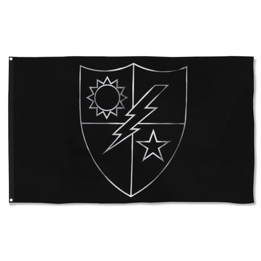 Fyon Ranger Regiment Silver Crest Flag Indoor and outdoor banner