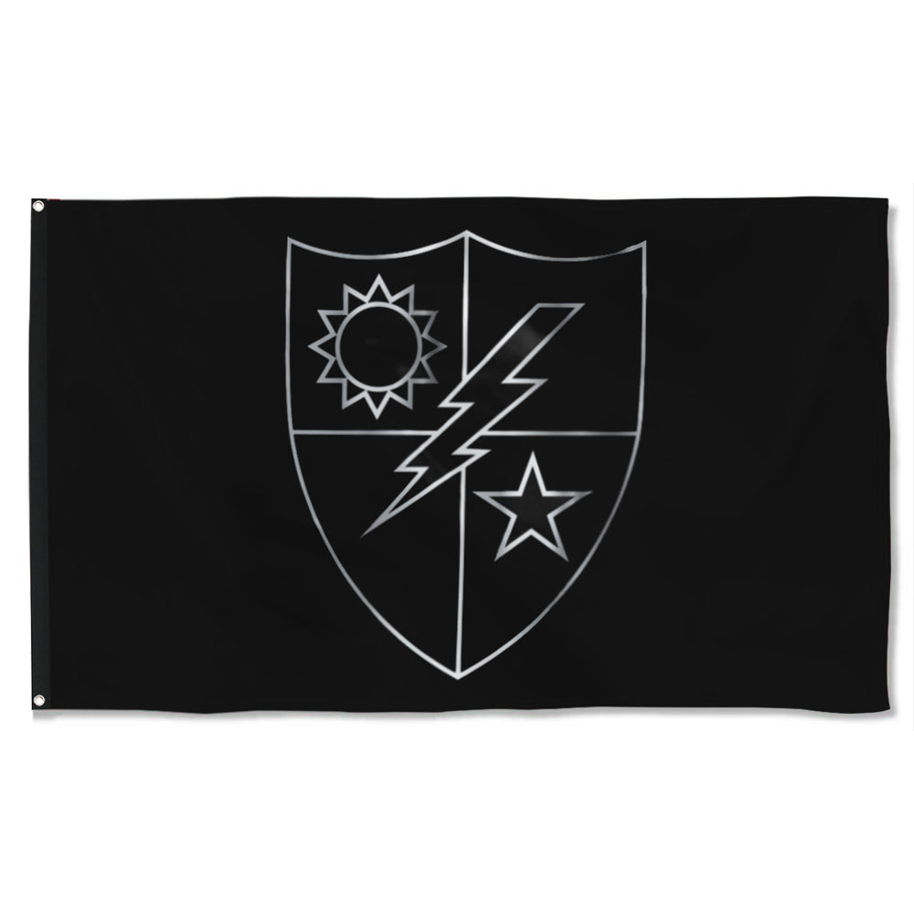 Fyon Ranger Regiment Silver Crest Flag Indoor and outdoor banner
