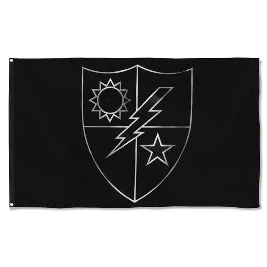 Fyon Ranger Regiment Silver Crest Flag Indoor and outdoor banner