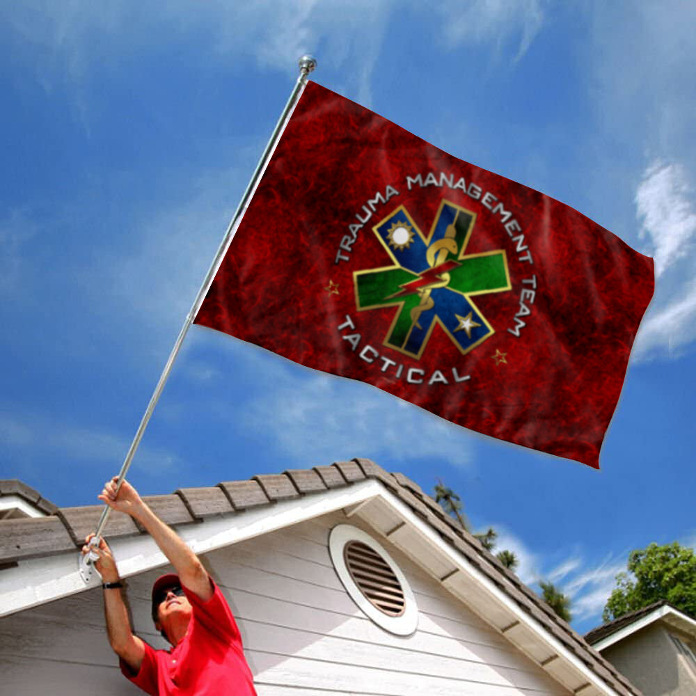 Fyon Ranger Trauma Management Team Flag Indoor and outdoor banner