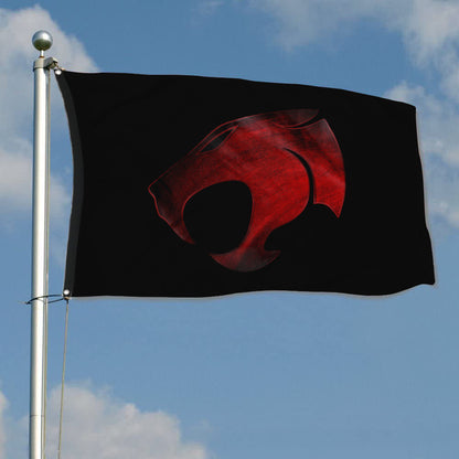 Fyon Red lion 1St Bn 2Nd Sfab Flag Indoor and outdoor banner