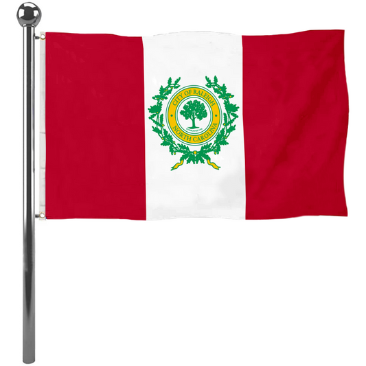 Fyon Raleigh, North Carolina Flag banner