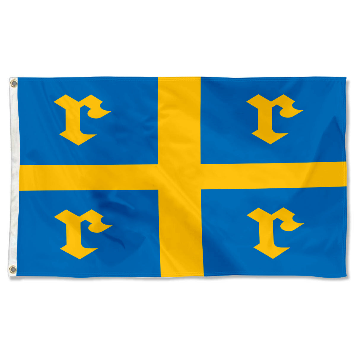 Fyon Rauma., Finland flag Indoor and outdoor banner