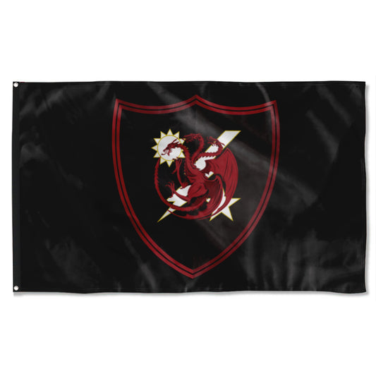 Fyon Regiment Three Headed Dragon Flag  Indoor and outdoor banner