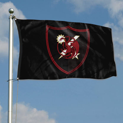 Fyon Regiment Three Headed Dragon Flag  Indoor and outdoor banner