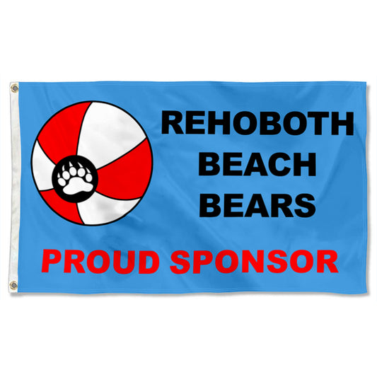 Fyon Rehoboth Beach Bears Flag Banner