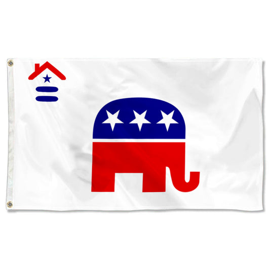 Fyon Revised US Log Cabin Republicans Flag Banner