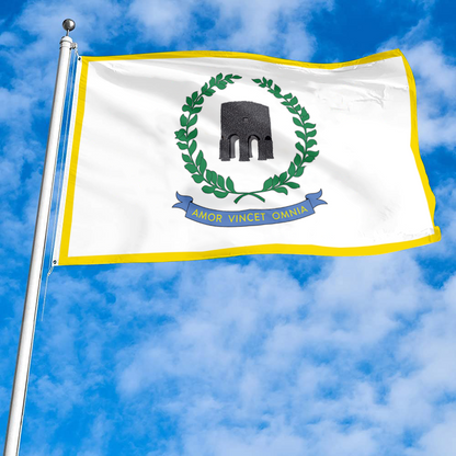 Fyon Ri-newport, Rhode Island flag Banner