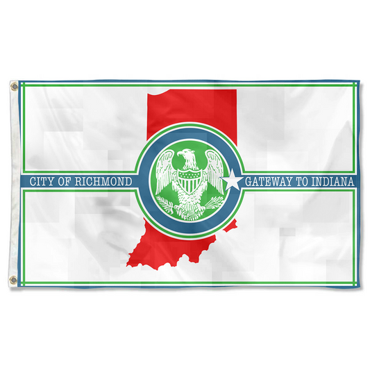Fyon Richmond, Indiana flag  Banner