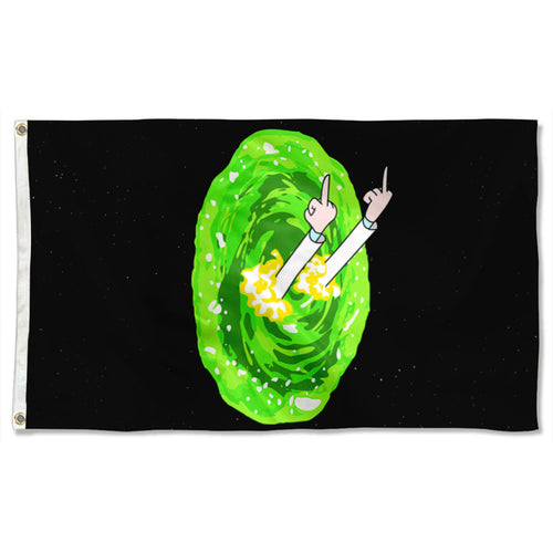 Fyon Rick and Morty Flag Indoor and outdoor banner