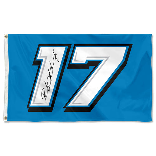 Fyon Ricky Stenhouse.jr #17 Racing Car Flag  Indoor and Outdoor Banner
