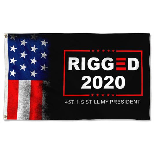 Fyon Rigged 2020 45th Is Still My President Flag Indoor and Outdoor Banner
