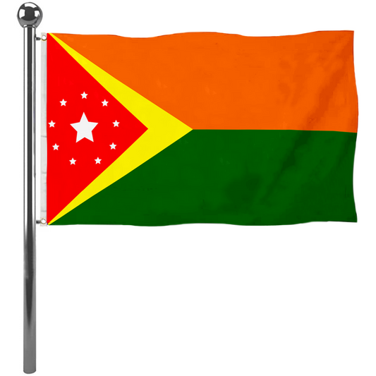 Fyon Rincon, Puerto Rico flag banner