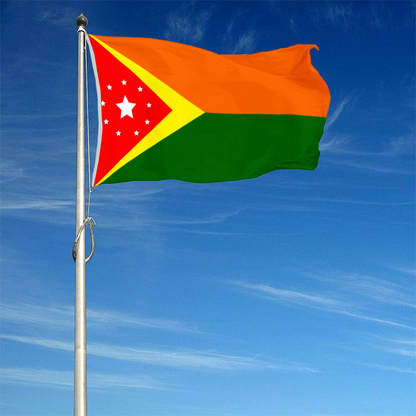 Fyon Rincon, Puerto Rico flag banner