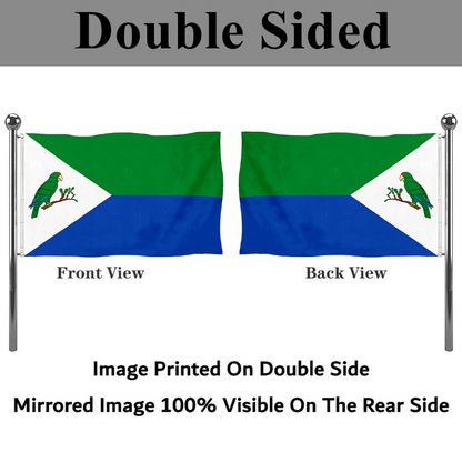 Fyon Rio Grande, Puerto Rico flag banner