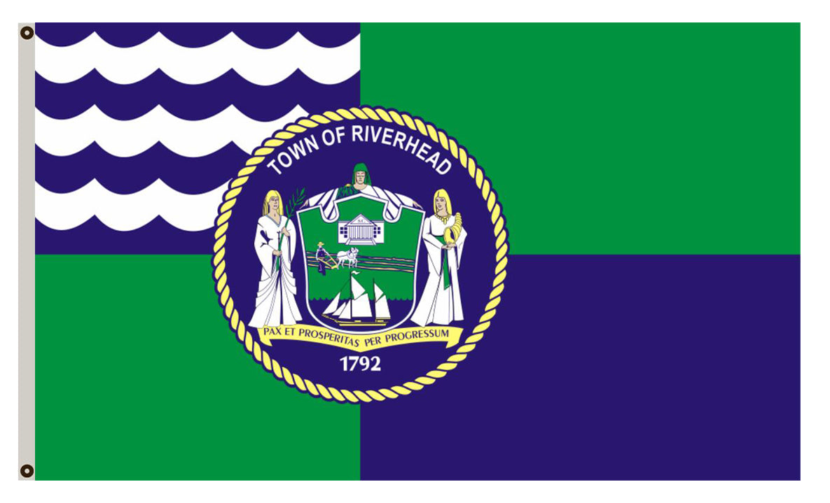 Fyon  Riverhead flag New York banner