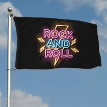 Fyon Rock And Roll Flag Indoor and outdoor banner