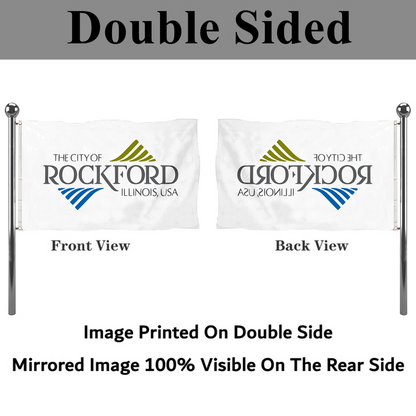 Fyon Rockford, Illinois flag  Banner