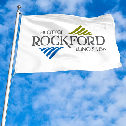 Fyon Rockford, Illinois flag  Banner