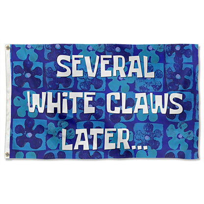 Fyon SEVERAL CLAWS LATER Flag Banner