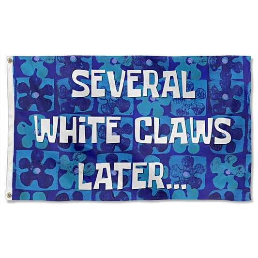 Fyon SEVERAL CLAWS LATER Flag Banner