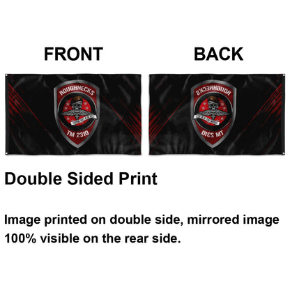 Fyon Sfab Roughnecks Flag Indoor and outdoor banner