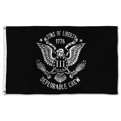 Fyon SONS OF LIBERTY 1776 BETSY ROSS VINTAGE Flag Banner
