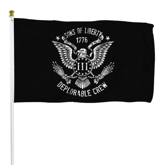 Fyon SONS OF LIBERTY 1776 BETSY ROSS VINTAGE Flag Banner