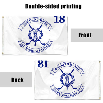 Fyon ST. ANDREWS LINKS (The Old Course) Golf Flag Indoor and outdoor banner