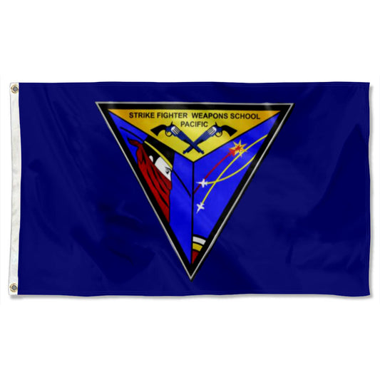 Fyon Strike Fighter Weapons School Pacific Flag Indoor and outdoor banner