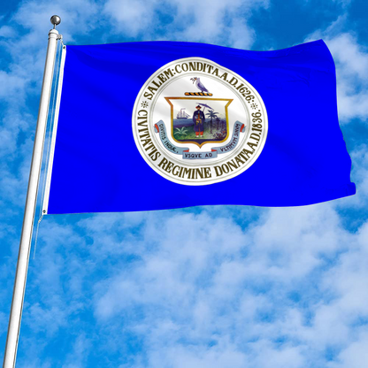 Fyon Salem, Massachusetts flag Banner
