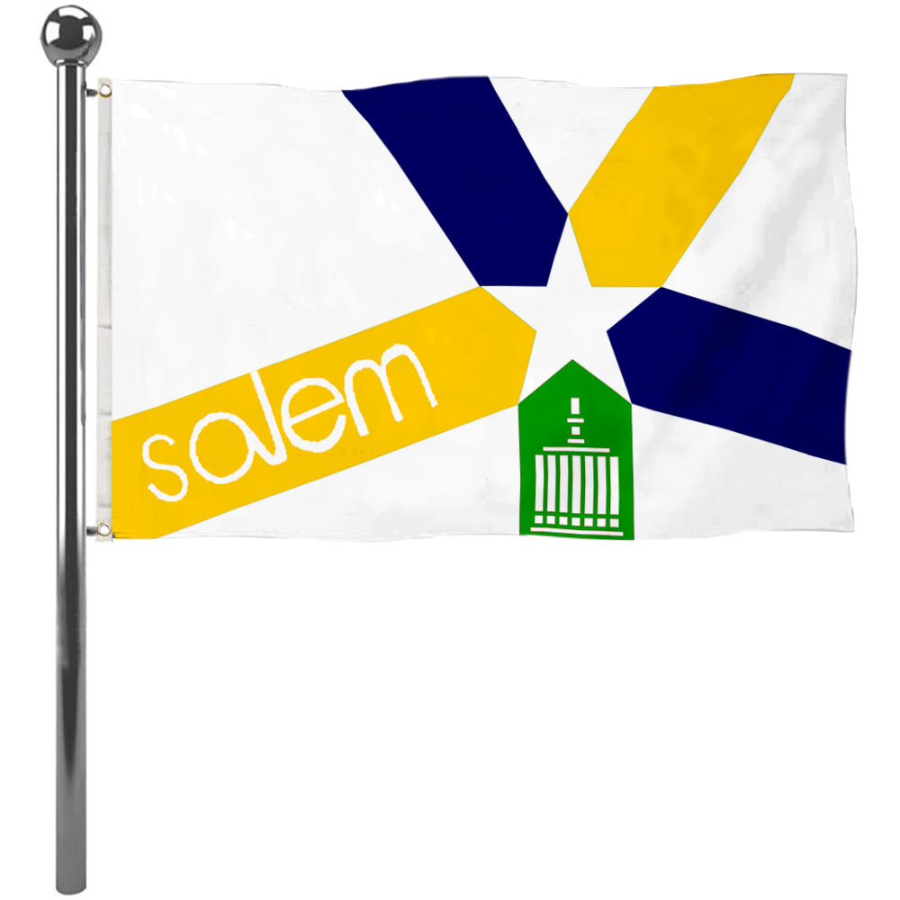 Fyon Salem, Oregon flag Banner