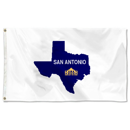 Fyon San Antonio, Texas flag (1917–1976)  Banner