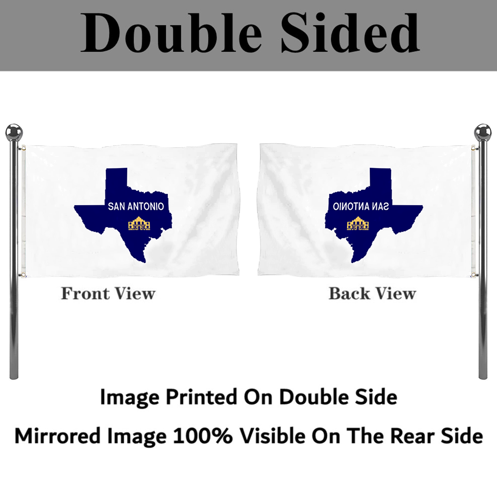 Fyon San Antonio, Texas flag (1917–1976)  Banner