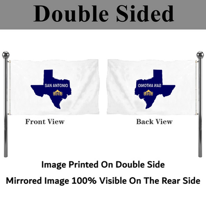 Fyon San Antonio, Texas flag (1917–1976)  Banner