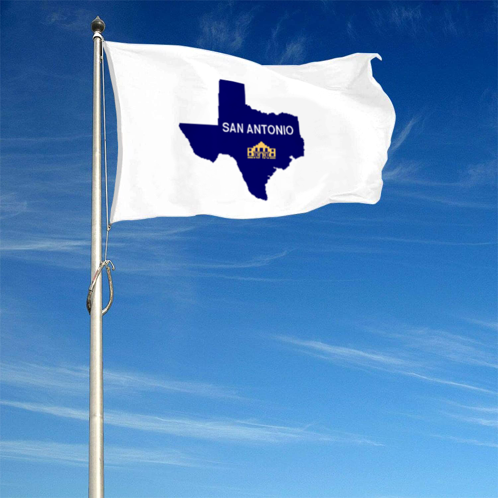 Fyon San Antonio, Texas flag (1917–1976)  Banner