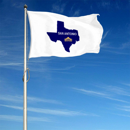 Fyon San Antonio, Texas flag (1917–1976)  Banner