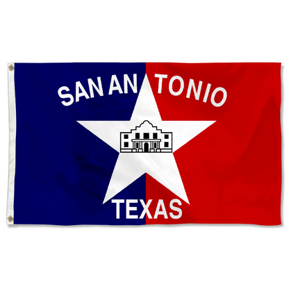 Fyon San Antonio, Texas flag (1976–1992)  Banner