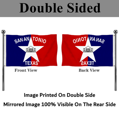 Fyon San Antonio, Texas flag (1976–1992)  Banner