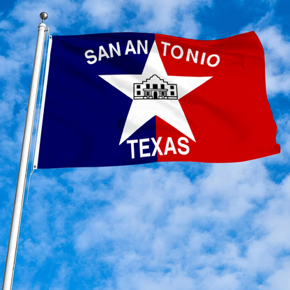 Fyon San Antonio, Texas flag (1976–1992)  Banner