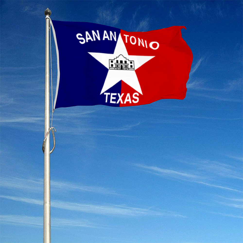Fyon San Antonio, Texas flag (1976–1992)  Banner