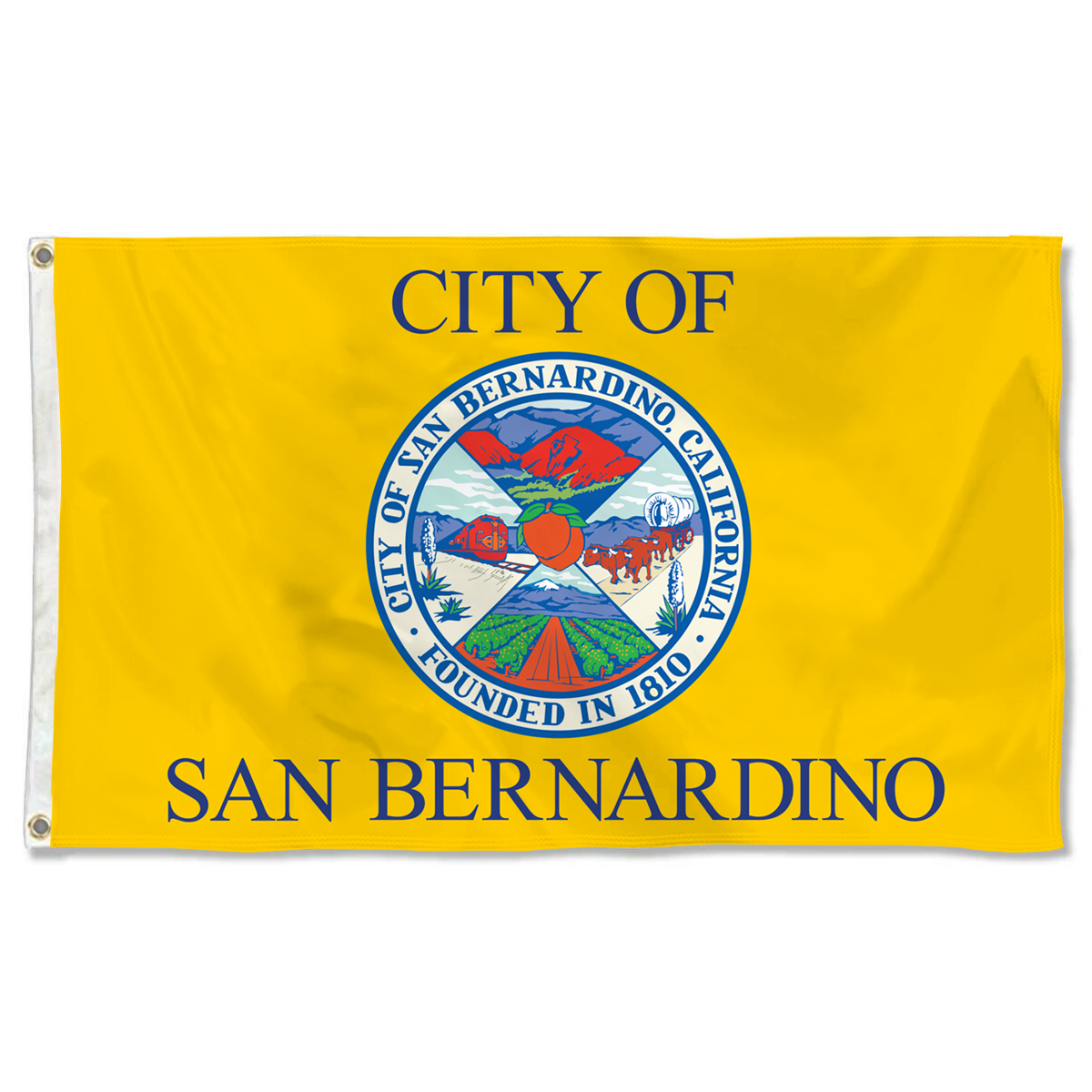 Fyon San Bernardino, California Flag  Banner