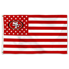 Fyon San Francisco Sports Football Team White Flag Banner