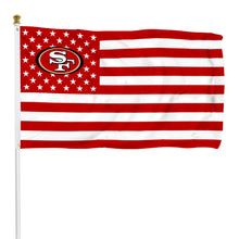 Fyon San Francisco Sports Football Team White Flag Banner