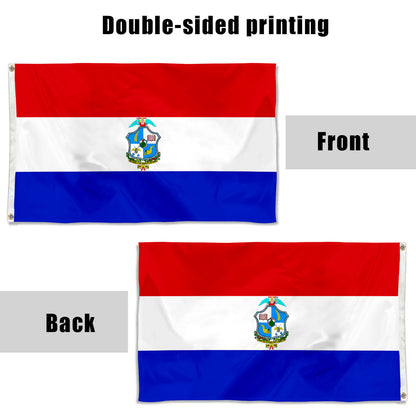 Fyon San Miguel Department, El Salvador flag Indoor and outdoor banner