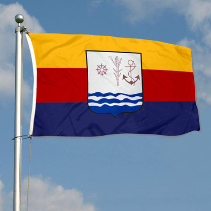 Fyon San Pedro de Macoris Province, Dominican Rep Flag Indoor and Outdoor Banner